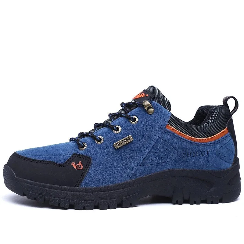 Women Summer Winter Classics Hiking Shoes Leather Sneakers Trendy Comfortable Waterproof Shoes - WHS50185
