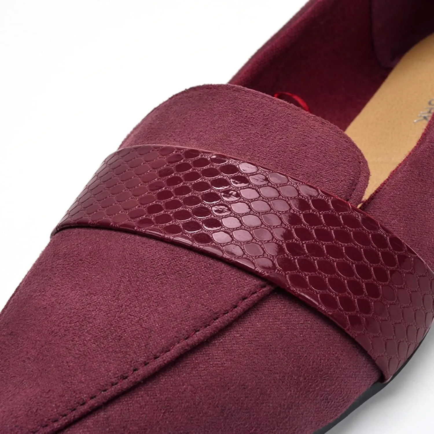 Women's Flats Pointed Toe Dress Shoes Comfort Business Shoes Slip-On Flat Shoes Casual Office Shoes Comfy Loafers